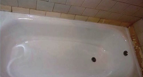 Реставрация ванны жидким акрилом | ВДНХ